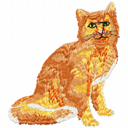 Cats Embroidery Design 3 Cats Embroidery Design 3